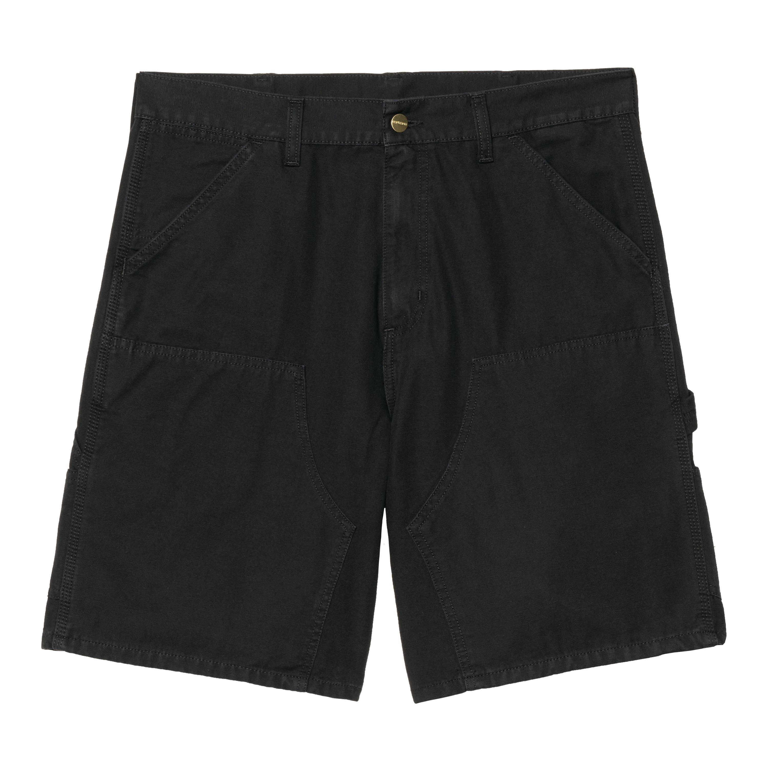 Carhartt WIP Double Knee Short in Zwart